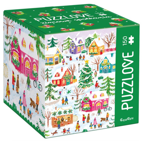 PUZZLE 150 PUZZLOVE ZIMOWE SPOTKANIA CZUCZU