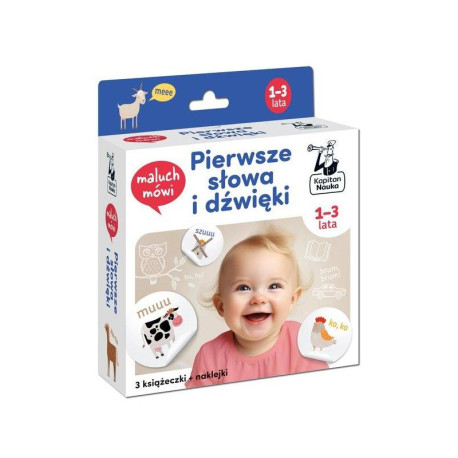 MALUCH MÓWI. PIERWSZE SŁOWA I DŹWIĘKI 1-3 LATA KAPITAN NAUKA