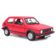 BBURAGO MODEL VOLKSWAGEN GOLF MK1 GTI 1979 RED 1:24 Outlet