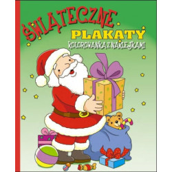 Świąteczne plakaty do kolorowania - zielona