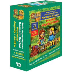 KOCHAM CZYTAĆ 19-30 KOMPLET (PUDEŁKO II) PODRÓŻE JAGODY I JANKA Outlet