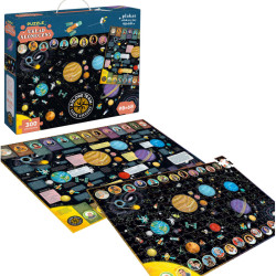 UKŁAD SŁONECZNY PUZZLE 300 ELEMENTÓW XPLORE TEAM 7+ Outlet