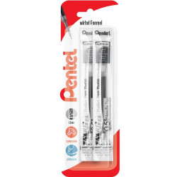 CZARNY WKŁAD DO CIENKOPISÓW KULKOWYCH ENERGEL 2 SZTUKI PENTEL Outlet
