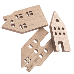 DREWNIANE DOMKI 3SZT. Outlet