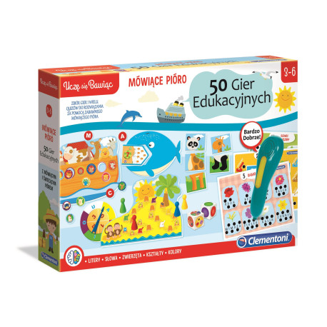 EDUKACYJNYCH 50 GIER MÓWIĄCE PIÓRO 50650 Outlet