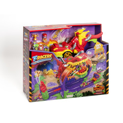 T-Racers Dragon Loop zestaw Smocza Pętla Wyrzutnia Outlet