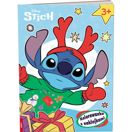 DISNEY STITCH KOLOROWANKA Z NAKLEJKAMI NA-9137
