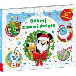 DISNEY MALUCH. ODKRYJ Z NAMI ŚWIĘTA. KSIĄŻECZKA Z OKIENKAMI