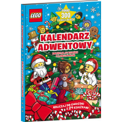 LEGO ICONIC KALENDARZ ADWENTOWY Odliczaj do gwiazdki w środku 24 książki  Outlet