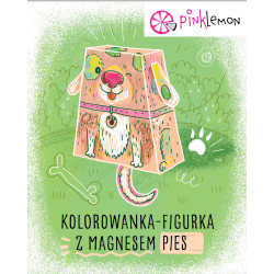 FIGURKA Z MAGNESEM ZWIERZAK DO KOLOROWANIA PIES Outlet