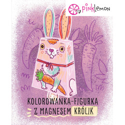FIGURKA Z MAGNESEM ZWIERZAK DO KOLOROWANIA KRÓLIK Outlet