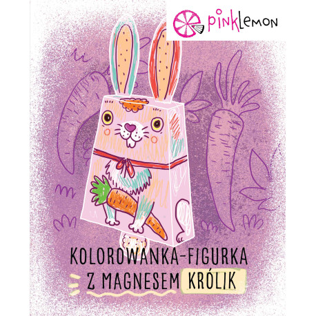 FIGURKA Z MAGNESEM ZWIERZAK DO KOLOROWANIA KRÓLIK Outlet