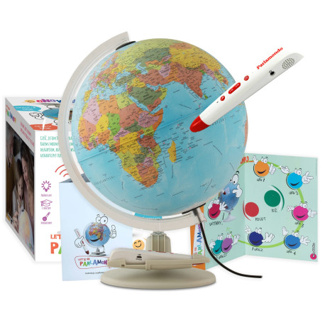 GLOBUS 300 INTERAKTYWNY EDUKACYJNY PARLAMONDO Outlet