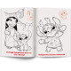 DISNEY STITCH KOLOROWANKA Z NAKLEJKAMI NA-9137