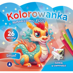 SMOKI. KOLOROWANKA Z TATUAŻAMI FLUO