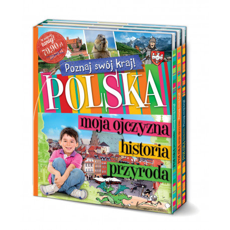 PAKIET POZNAJ SWÓJ KRAJ POLSKA PRZYRODA / POLSKA HISTORIA
