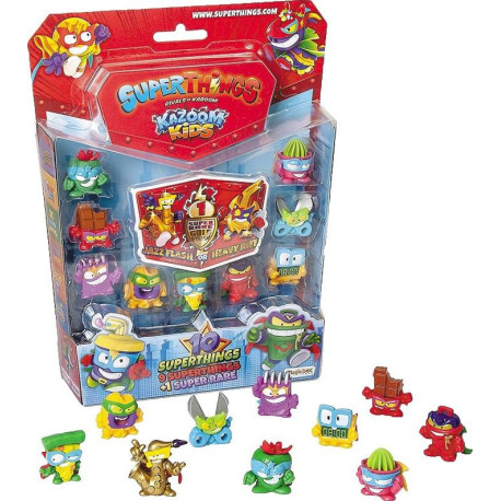 Super Zings (seria 8) Kazoom Kids 10 figurek + 1 złota OUTLET