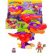 SUPER THINGS ZINGS SUPERDINO V-REX DINOZAUR FIGURKA POJAZD Outlet Dźwięk