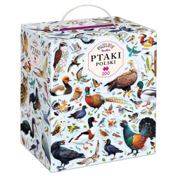 PUZZLE 200 PUZZLOVE PTAKI POLSKI CZUCZU