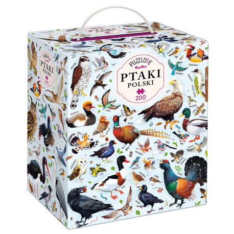 PUZZLE 200 PUZZLOVE PTAKI POLSKI CZUCZU