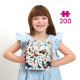 PUZZLE 200 PUZZLOVE PTAKI POLSKI CZUCZU