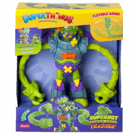 SUPERTHINGS TRASHER SUPERBOT ROBOT POWER ARMS FIGURKA ZŁOCZYŃCY OUTLET