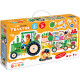PUZZLE 24 elementy MOTO TRAKTOR CZUCZU 2+ 3+