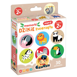 GRA MEMORKI DZIKIE ZWIERZĘTA CZUCZU