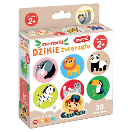 GRA MEMORKI DZIKIE ZWIERZĘTA CZUCZU