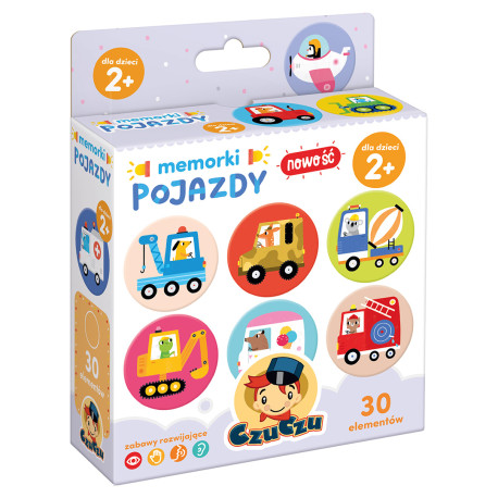 GRA MEMORKI POJAZDY CZUCZU