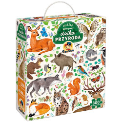 PUZZLE 300 ODKRYWCY DZIKA PRZYRODA CZUCZU