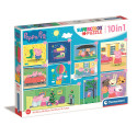 PUZZLE 10W1 SUPER KOLOR PEPPA PIG 20271 Outlet