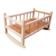 KOŁYSKA DREWNIANA  DLA LALEK I MISIÓW Outlet