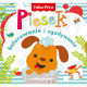 FISHER PRICE. PIESEK. KOLOROWANKA PODŁOGOWA Z NAKLEJKAMI