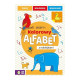 KOLOROWY ALFABET Z NAKLEJKAMI ZESZYT 1