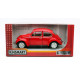 Samochód Volkswagen Classic KINSMART Daffi – czerwony