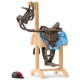 Schleich Horse Club - Stojak na siodło + uprząż dla konia 42613 6+