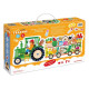 PUZZLE 24 elementy MOTO TRAKTOR CZUCZU 2+ 3+ Outlet