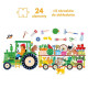 PUZZLE 24 elementy MOTO TRAKTOR CZUCZU 2+ 3+ Outlet