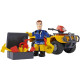 STRAŻAK SAM POJAZD QUAD MERCURY Z FIGURKĄ SAMA I SKRZYNKĄ NA NARZĘDZIA Outlet