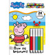 Baw się kolorami! Świnka Peppa. Numerkowe kolorowanki