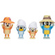 FIGURKI BLUEY RODZINNA WYCIECZKA 4 FIGURKI BLU17654 Outlet