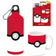 Zestaw Pokemon Kubek + Butelka 500 ml Pikachu Prezent OUTLET