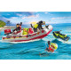 Playmobil 71464 Łódź Straży Pożarnej Skuter Wodny Ratownicy 52 el Outlet
