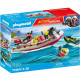 Playmobil 71464 Łódź Straży Pożarnej Skuter Wodny Ratownicy 52 el Outlet