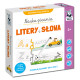 NAUKA PISANIA. LITERY I SŁOWA. KSIĄŻKA + PUZZLE DO PISANIA Outlet