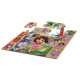 PUZZLE INTERAKTYWNE NA PODŁOGĘ DORA  24 el. 