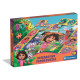 PUZZLE INTERAKTYWNE NA PODŁOGĘ DORA  24 el. 