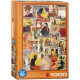 PUZZLE 1000 THEATER & OPERA VINTAGE ART 6000-0935 Outlet