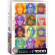 PUZZLE 1000 JOHN LENNON COLOR PORTRAITS 6000-0807  Outlet